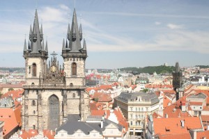 Euro Prague cityscape