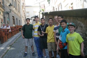 Euro YOCJ boys in Prague